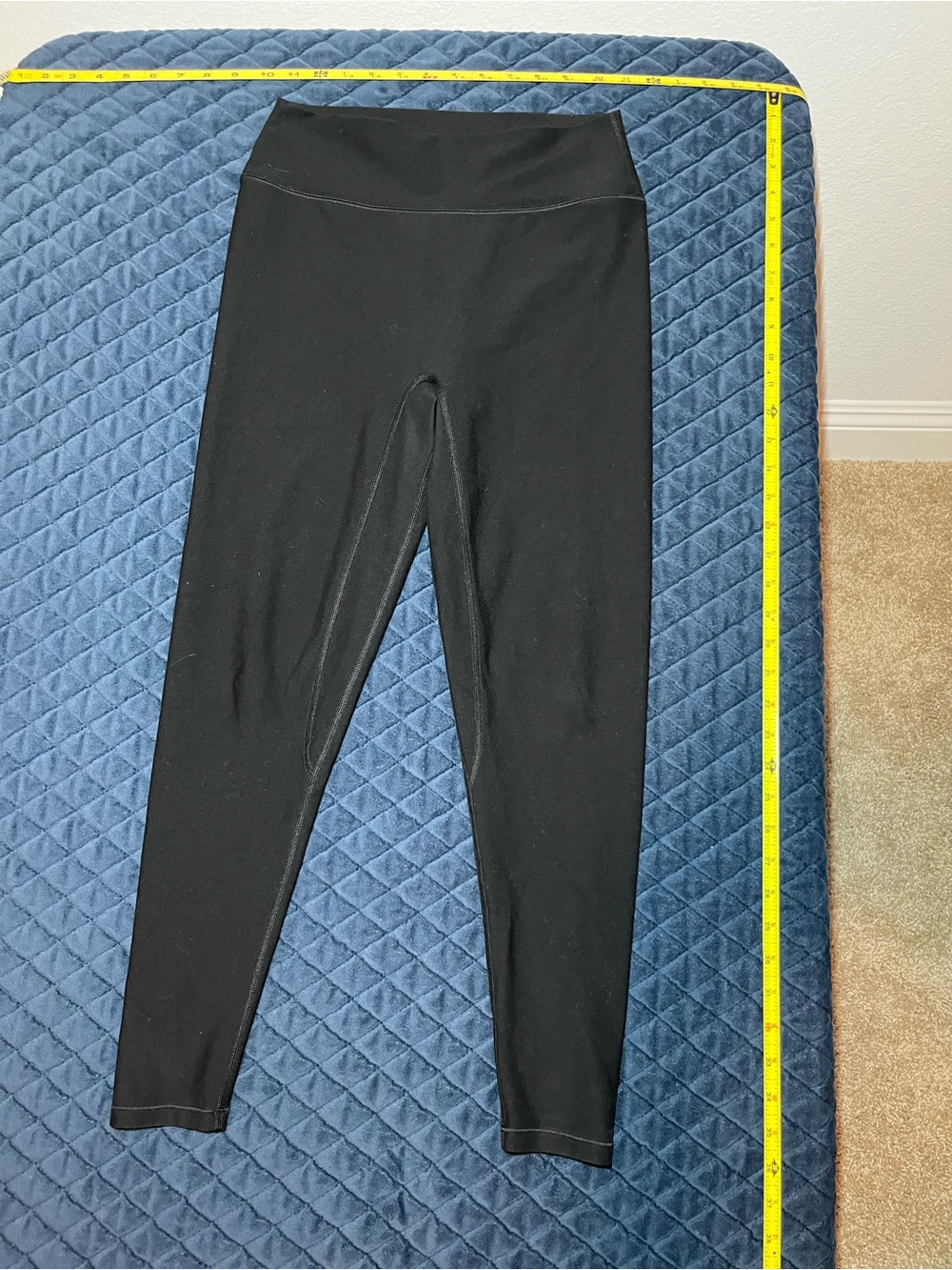 White Fox Active Black High-Rise Women's Leggings - WFA